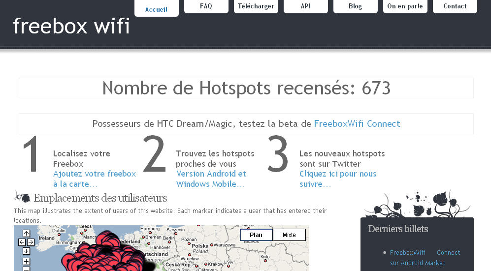 comment trouver hotspot free