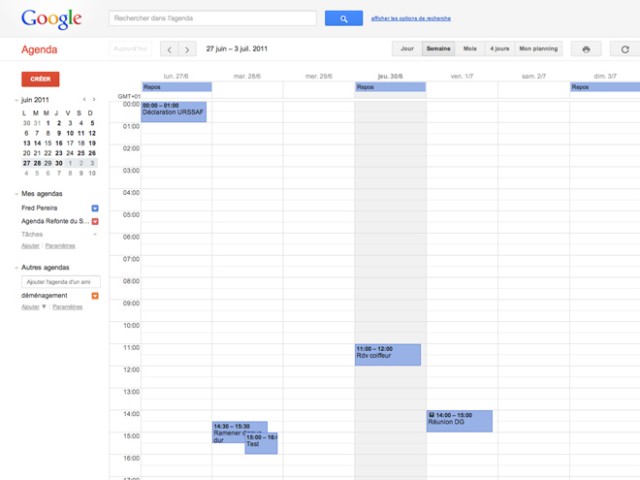 A new design for Google Calendar