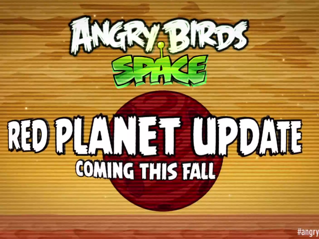 Angry Birds Space Red Planet : lancement en orbite cet automne