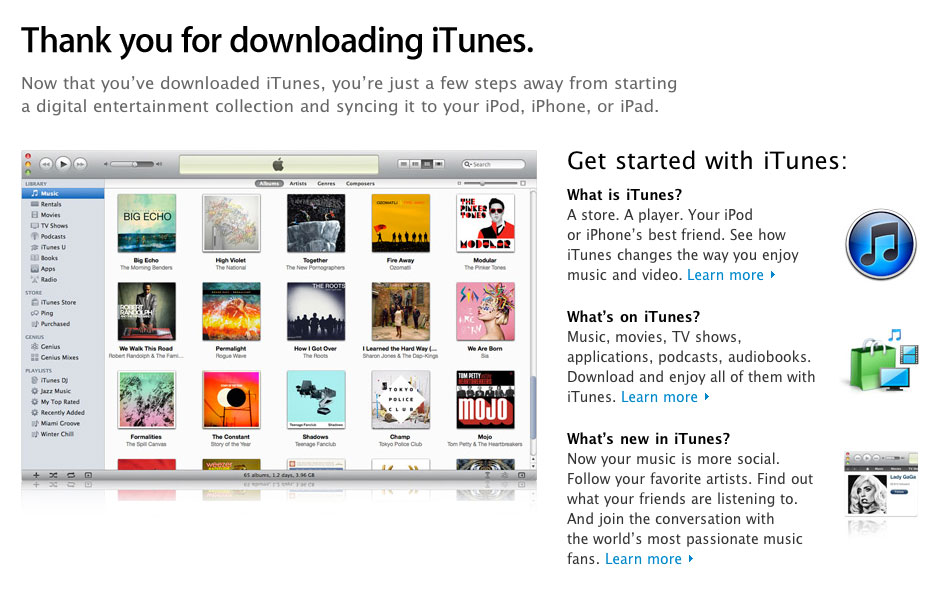 Itunes с сайта apple