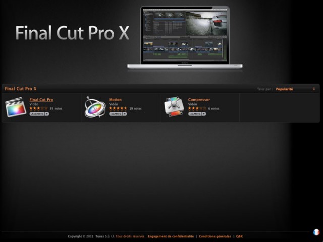 Se faire rembourser Final Cut Pro X, c'est possible et voilà comment il faut faire !