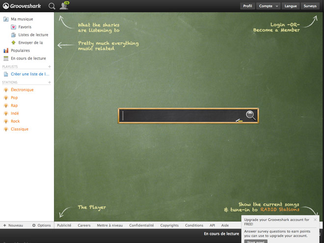 Comment télécharger de la musique sur Grooveshark ?