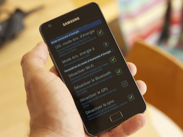 Test : Samsung Galaxy S 2