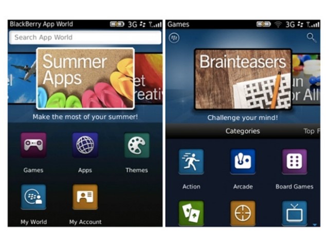 BlackBerry App World 3.0 : une nouvelle interface