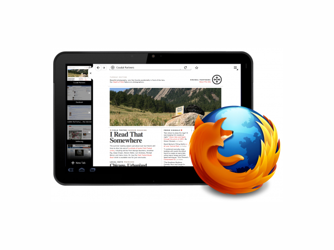  Mozilla travaille sur un Firefox optimisé pour les tablettes tactiles