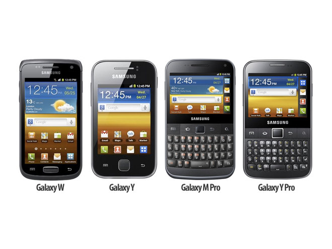 Samsung : quatre nouveaux mobiles et de nouvelles dénominations