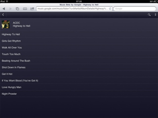 Google Music est disponible sur iOS !