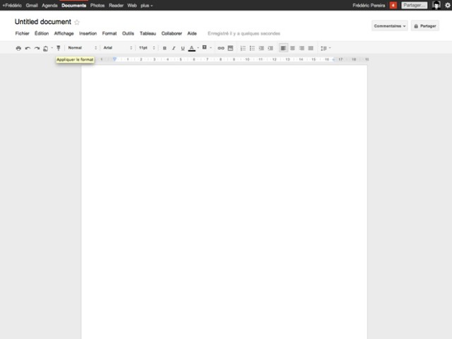 Google Docs : commentaires, copie de mise en forme et "Fusion Tables"