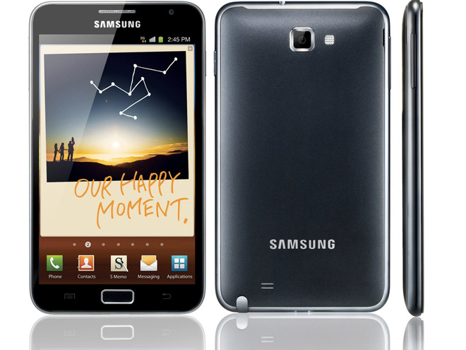 Samsung Galaxy Note : son prix et sa disponiblité
