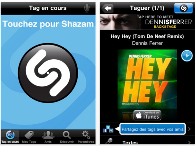 Shazam de nouveau gratuit sur iPhone !