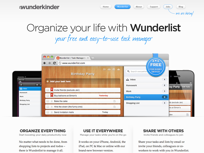 Wunderlist est disponible sur Linux !