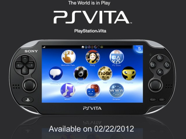 PlayStation Vita : arrivée prévue le 22 février 2012
