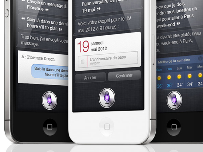 Encore une vidéo de Siri sur un iPhone 4