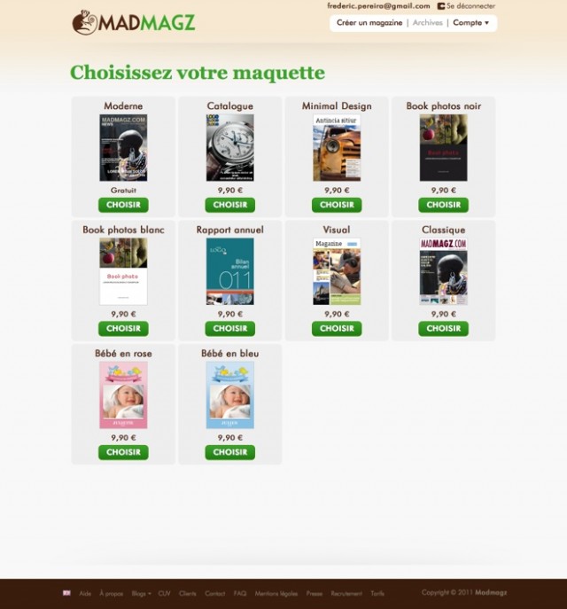 Madmagz, pour créer et imprimer son magazine