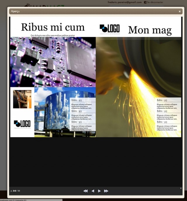 Madmagz, pour créer et imprimer son magazine