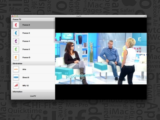 LiveTV, pour regarder la télévision sur votre Mac