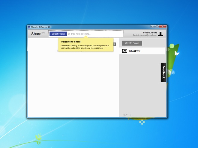 Partager un fichier sur Bittorrent