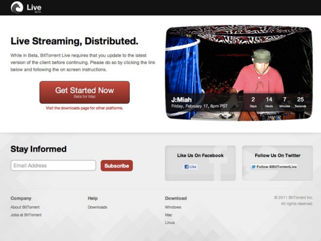 bittorrent live channels bittorrent live channels