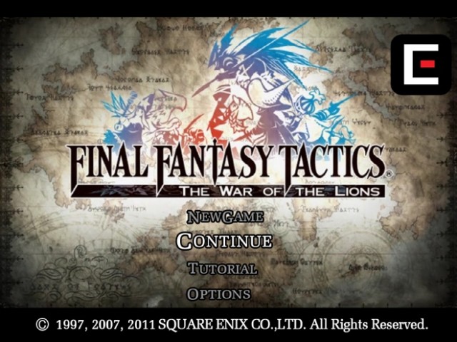 Final Fantasy Tactics maintenant disponible sur iPad