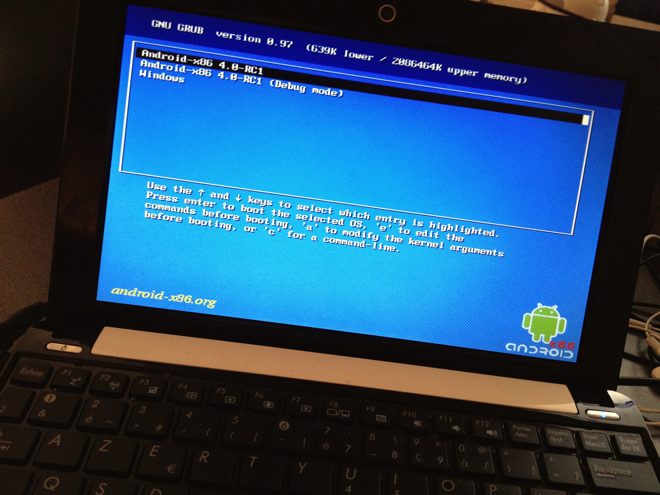 Installer Android sur un netbook