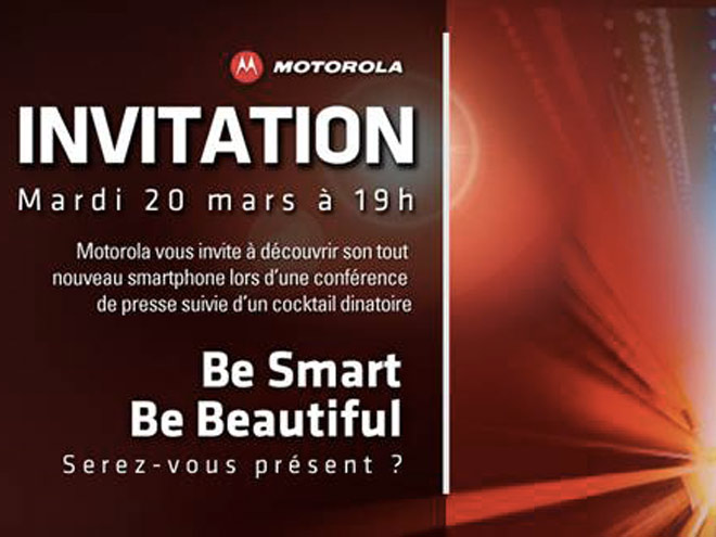 Motorola : un nouveau smartphone pour le 20 mars !