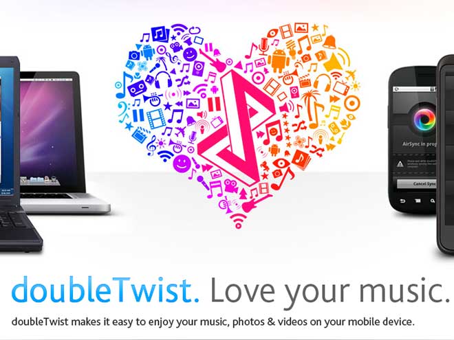 DoubleTwist : mode réveil et intégration de Google Music