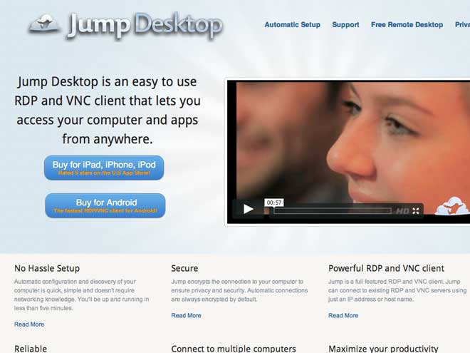 Jump Desktop : prendre le contrôle de son PC ou de son Mac avec son terminal Android