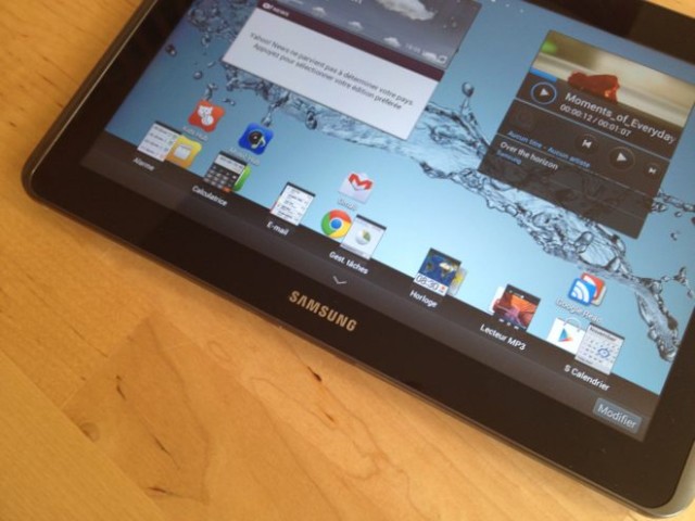 Test : Samsung Galaxy Tab 2 10.1