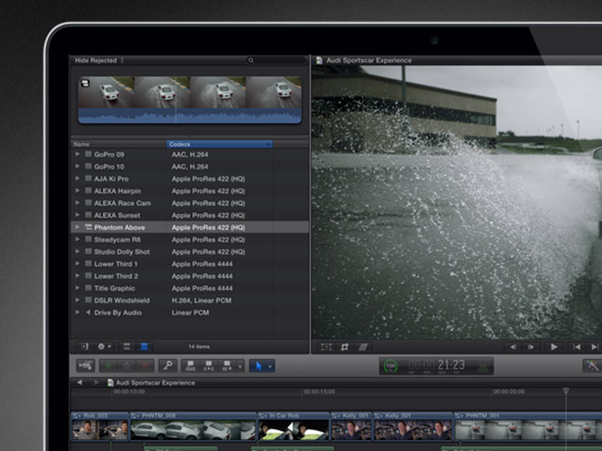 Final Cut Pro, Photoshop ou encore Aperture passent au Retina