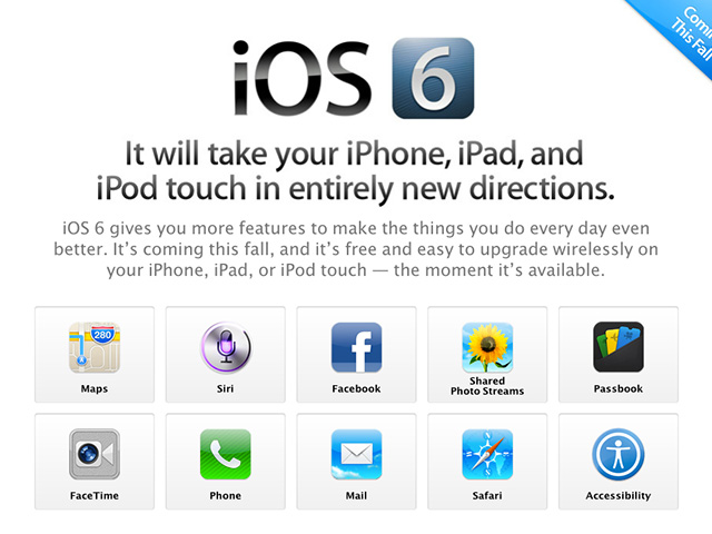 iOS 6 Bêta 2 disponible via OTA