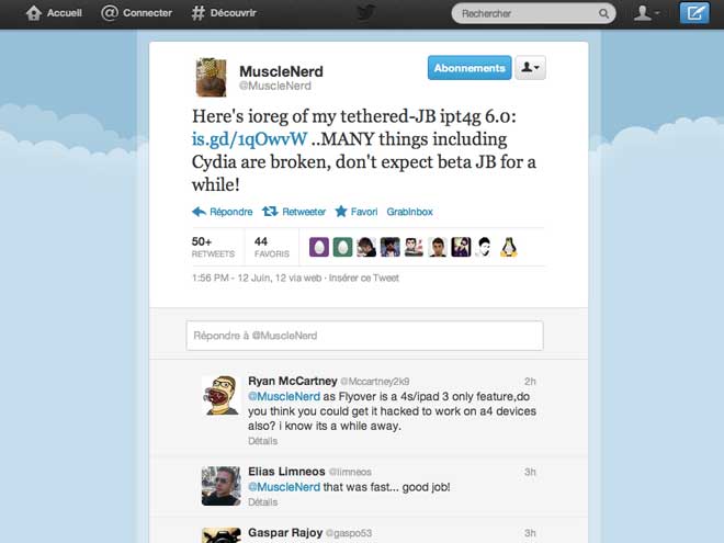 Jailbreak iOS 6 Bêta : ça a commencé !