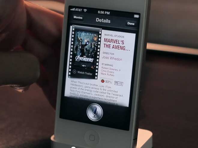 Vidéo : Siri sur iOS 6