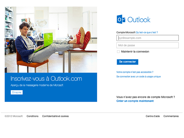 Outlook.com, le webmail 2.0 par Microsoft