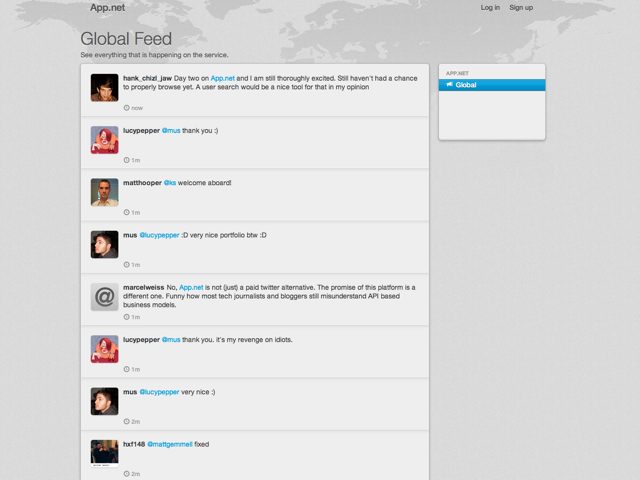 App.net, le réseau social payant qui veut concurrencer Twitter