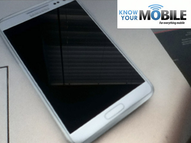 Encore une photo du Samsung Galaxy Note 2 ?