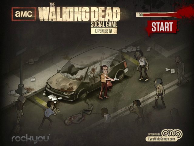 The Walking Dead Social Game dispo sur Facebook