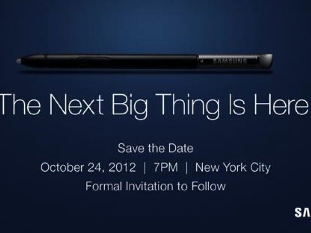 Samsung : un nouveau Galaxy Note pour le 24 octobre ?