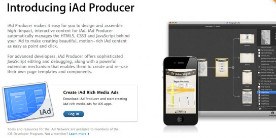  iAd Producer, une application pour créer facilement ses publicités pour iOS