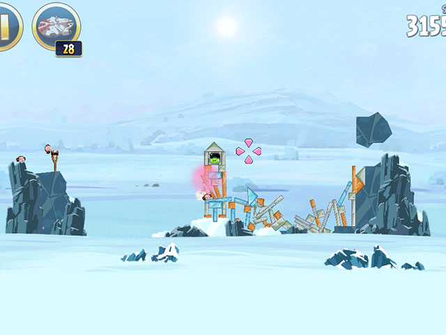 Angry Birds Star Wars : le pouvoir de la Princesse Leia en action