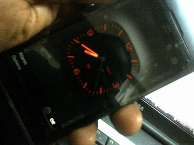 L'horloge de BlackBerry 10