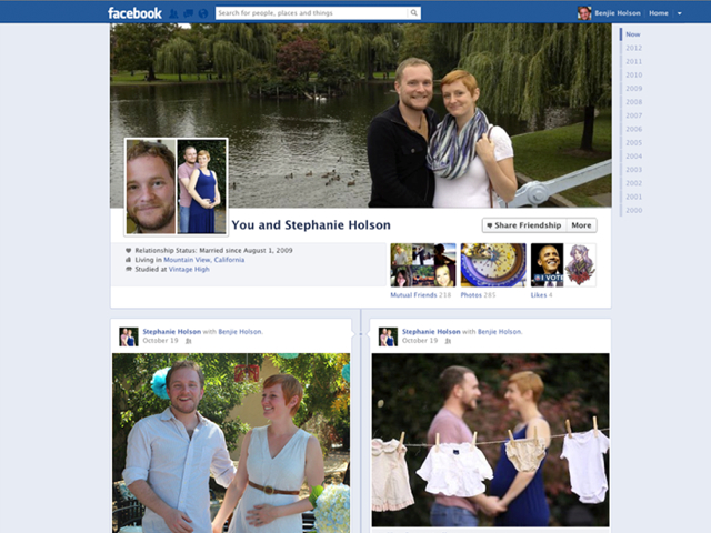 Facebook : arrivée des pages pour les couples