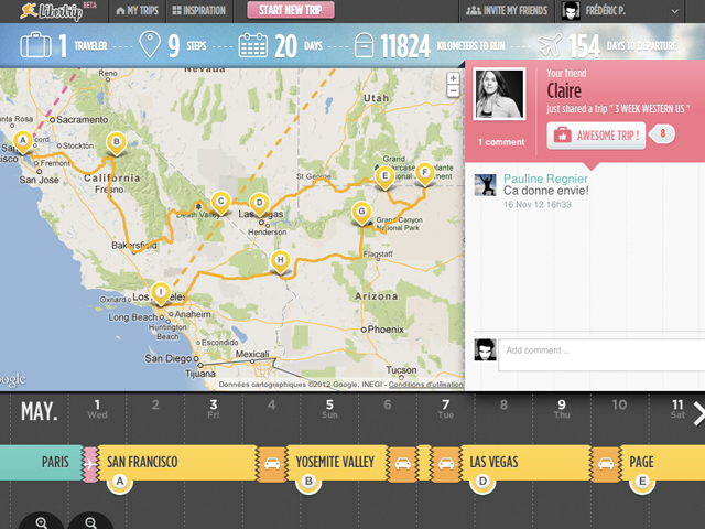 Libertrip : la fiche d'un voyage
