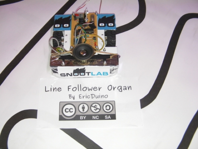 Line Follower Organ : un instrument de musique à base d'Arduino