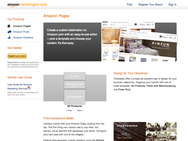 Amazon : ouverture des pages pour les professionnels de la vente
