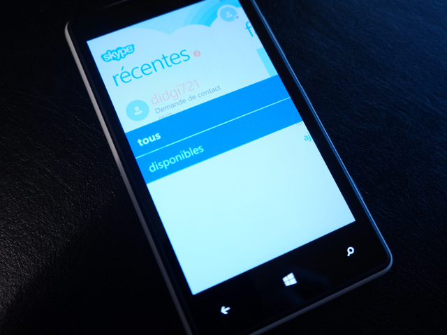 Skype est disponible sur Windows Phone 8 !