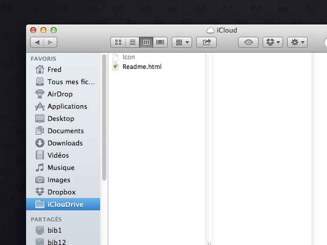 Utiliser iCloud comme iDisk ou Dropbox
