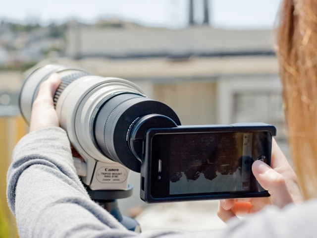 Monter des objectifs Canon / Nikon sur un iPhone, c’est possible !