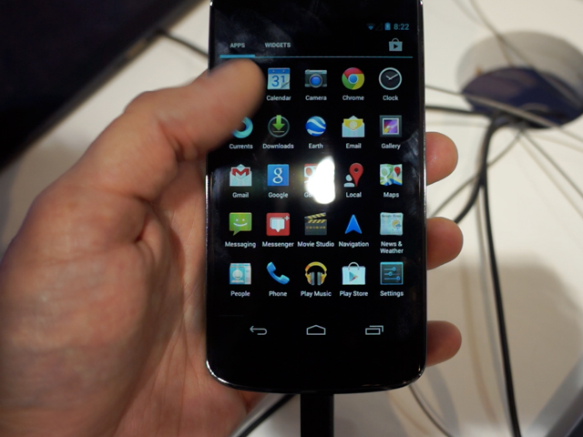 Présentation du Nexus 4, de la Nexus 7 et de la Nexus 10