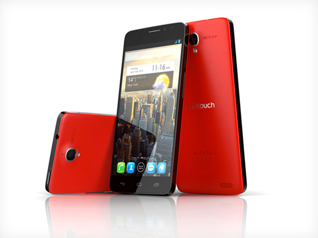  Alcatel One Touch Idol X : un smartphone haut en couleurs