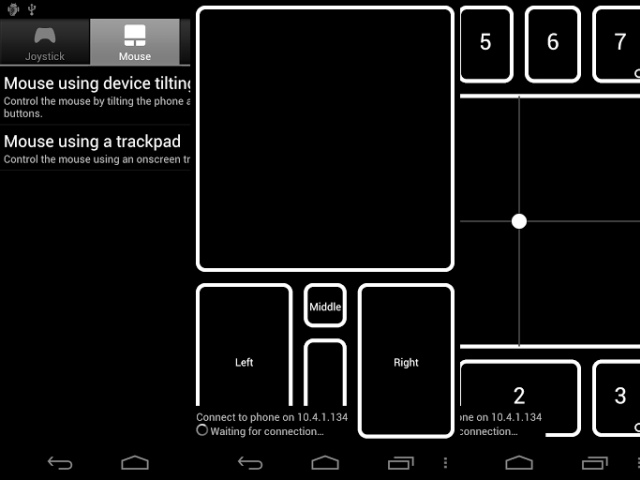 Transformer son terminal Android en souris ou en manette de jeu pour son PC